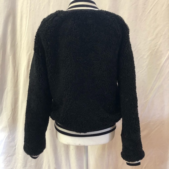 REAL SHEARLING Bomber Jacket - Picture 4 of 6